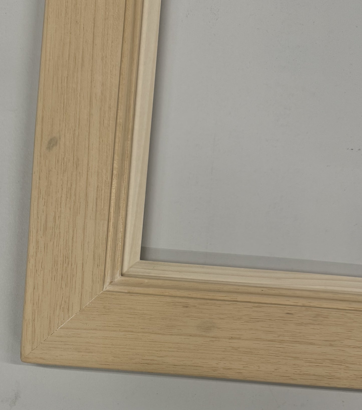 50 90 Moulding - Unpainted Bare Wood Frame - larger sizes