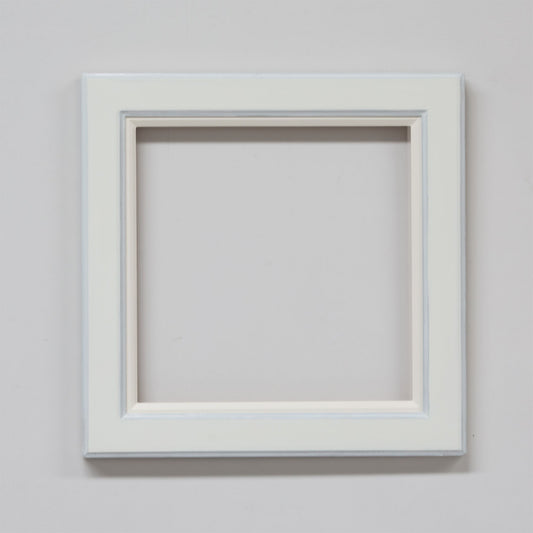 AB10 Standard Painted Frame with Silver Metal Leaf Finish