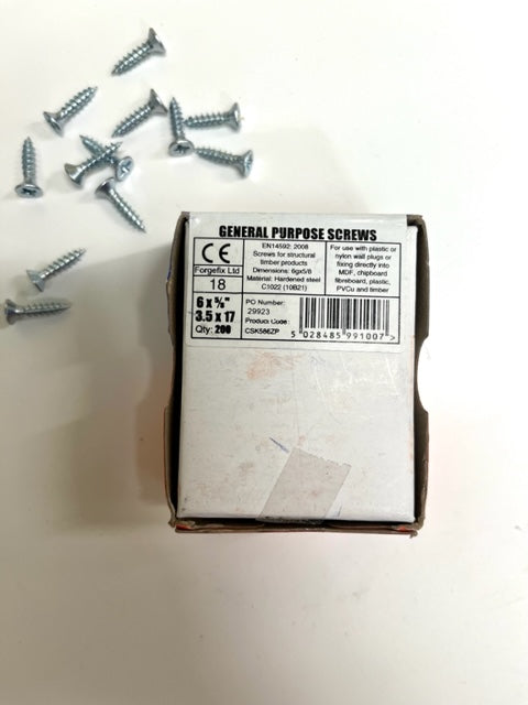 Offset Clip Screws