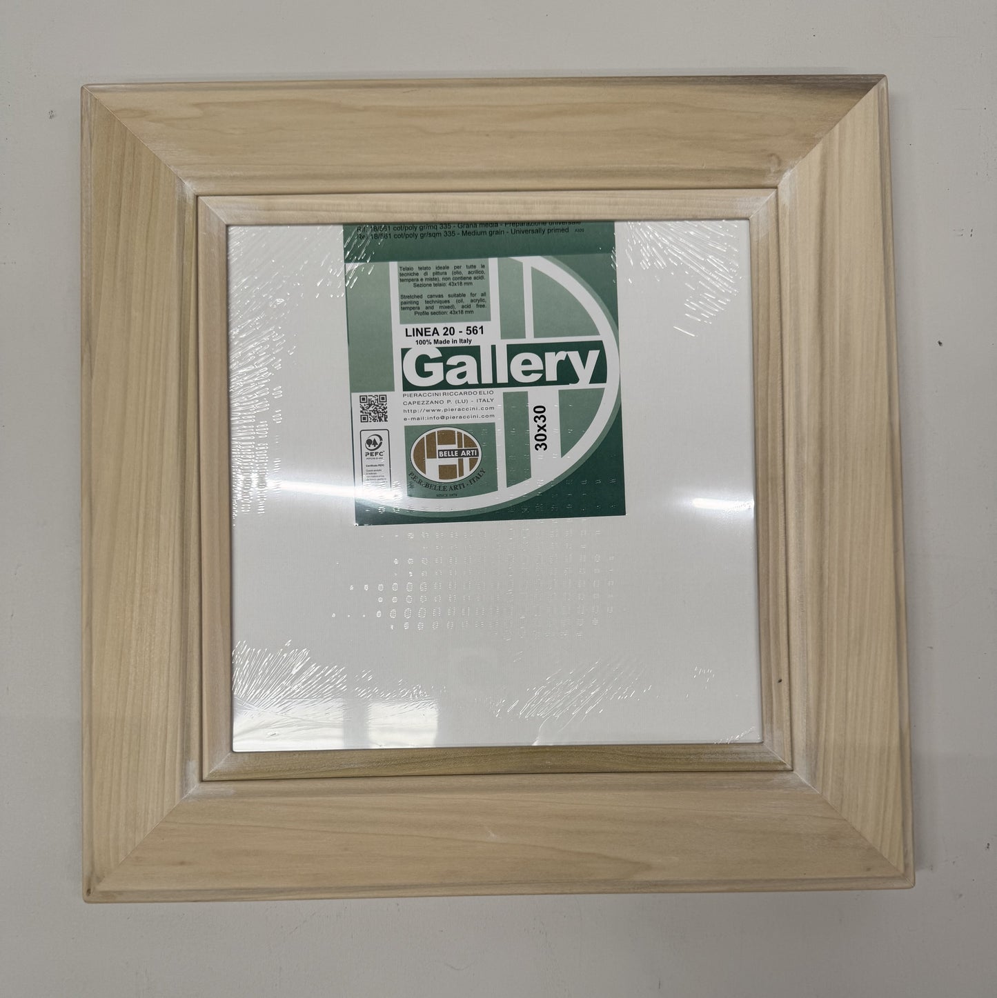 Special Offer - Reverse Swept Unpainted Frame and Canvas