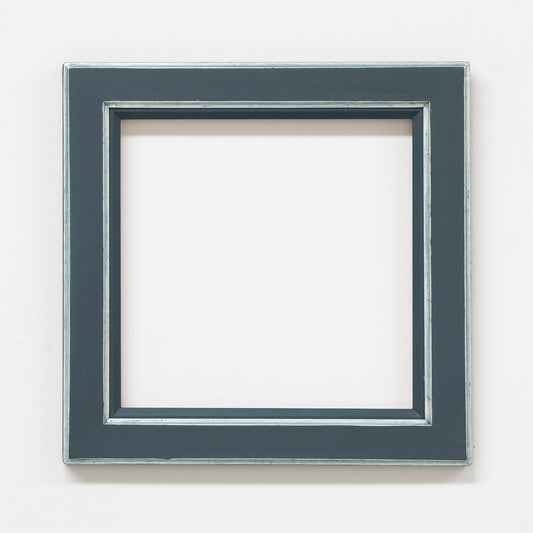 Frame - Navy with Silver Metal Leaf Finish - Metric