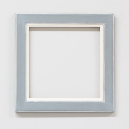 Frame - Stone with Silver Metal Leaf Finish - Metric